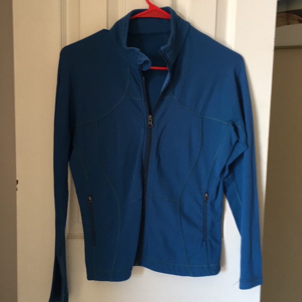 Lululemon define teal jacket size 8